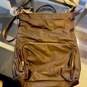Like new Tumi cross body—>backpack